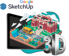 Google SketchUp - Школа программирования для детей, компьютерные курсы для школьников, начинающих и подростков - KIBERone г. Симферополь