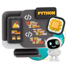 Мой первый сайт с мозгами: Python + AI - КИБЕРшкола программирования для детей, компьютерные курсы для школьников, начинающих и подростков - KIBERone г. Симферополь