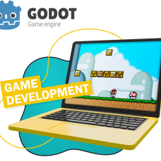Godot.  Основа создания легендарных игр - КИБЕРшкола программирования для детей, компьютерные курсы для школьников, начинающих и подростков - KIBERone г. Симферополь