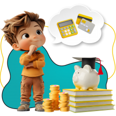 Финансовый интеллект вместе KIBERone - КИБЕРшкола программирования для детей, компьютерные курсы для школьников, начинающих и подростков - KIBERone г. Симферополь