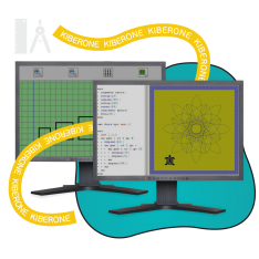 Исполнители чертежник и черепашка - КИБЕРшкола программирования для детей, компьютерные курсы для школьников, начинающих и подростков - KIBERone г. Симферополь