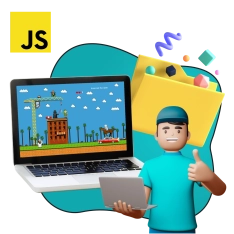 JavaScript + AI. Проектное обучение + геймификация + AI-помощники - КИБЕРшкола программирования для детей, компьютерные курсы для школьников, начинающих и подростков - KIBERone г. Симферополь