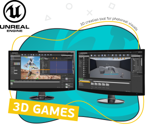 Unreal Engine 4. Игровой движок - Школа программирования для детей, компьютерные курсы для школьников, начинающих и подростков - KIBERone г. Симферополь