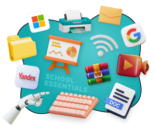 Цифровая база для школьника - КИБЕРшкола программирования для детей, компьютерные курсы для школьников, начинающих и подростков - KIBERone г. Симферополь